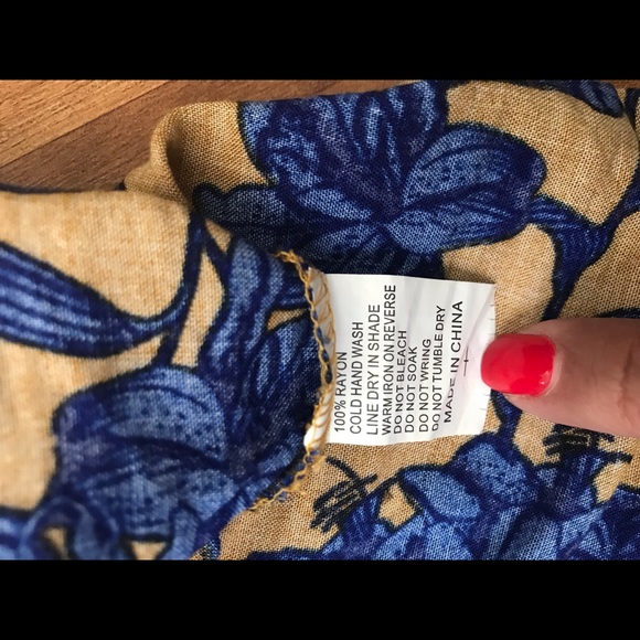 Harper & Me floral dress Sz 6 - Picture 4 of 4